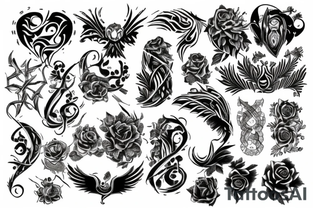 spine tattoo idea