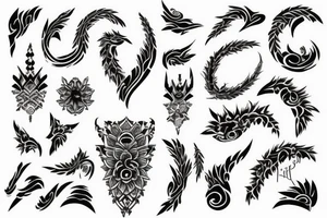 spine tattoo idea