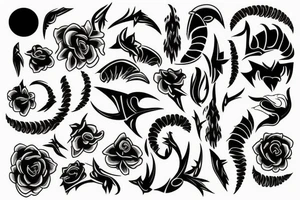 spine tattoo idea
