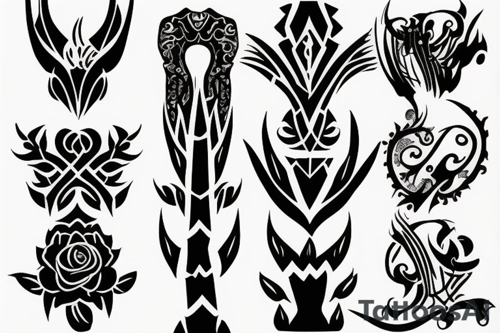 spine tattoo idea