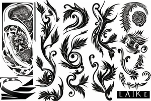 spine tattoo idea