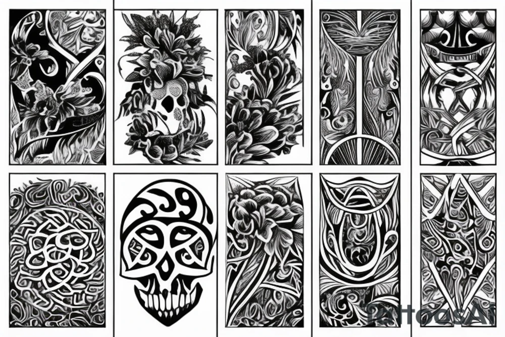 spine tattoo idea