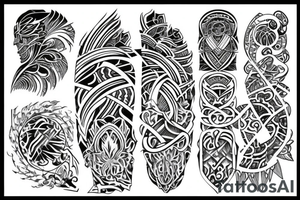 spine tattoo idea