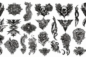spine tattoo idea