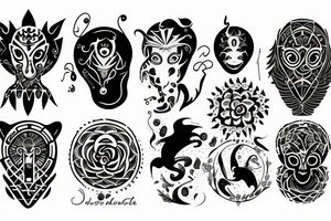 zodiac tattoo idea