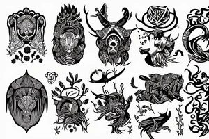 zodiac tattoo idea