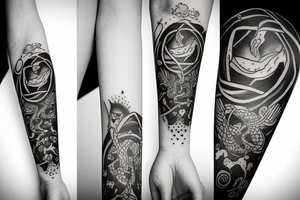 zodiac tattoo idea