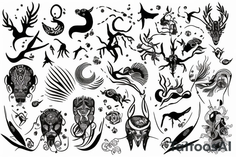 zodiac tattoo idea