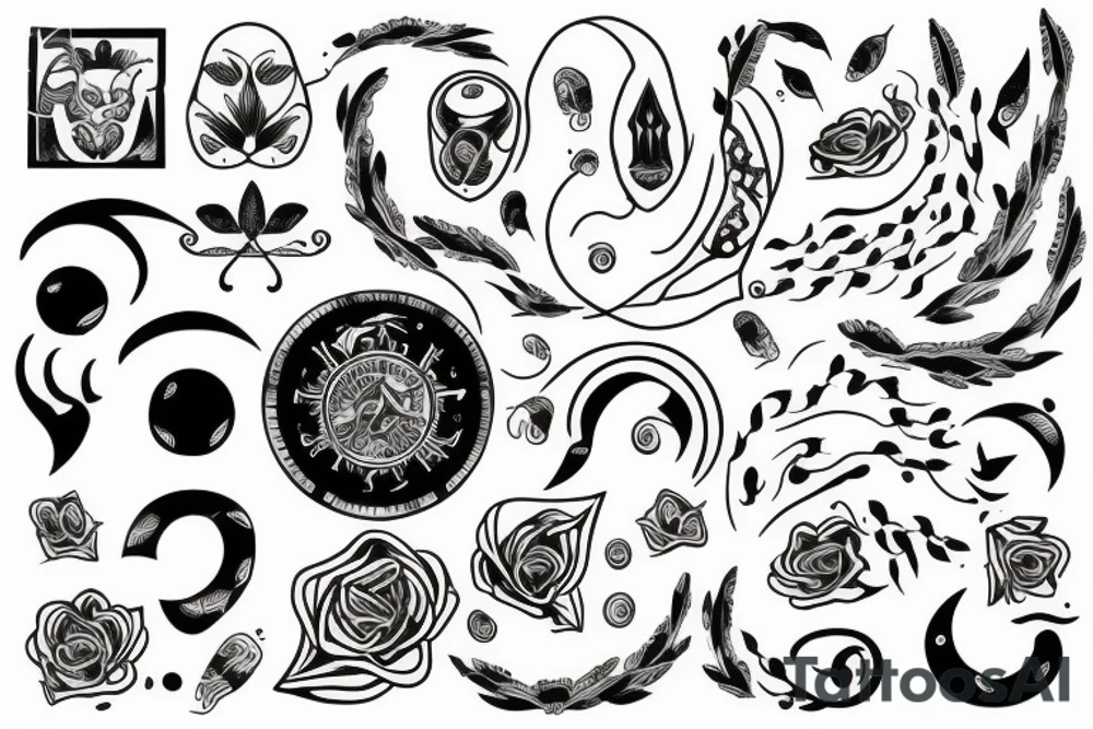 zodiac tattoo idea