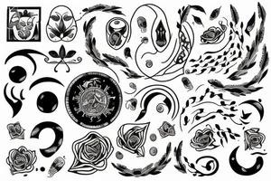 zodiac tattoo idea