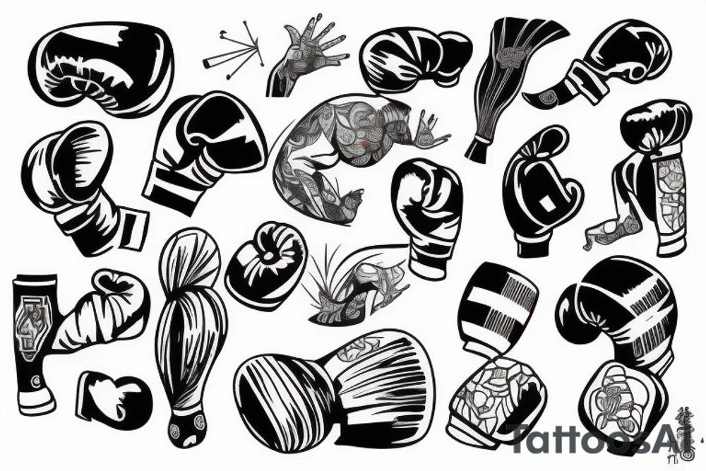 boxing tattoo idea