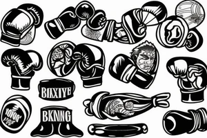boxing tattoo idea