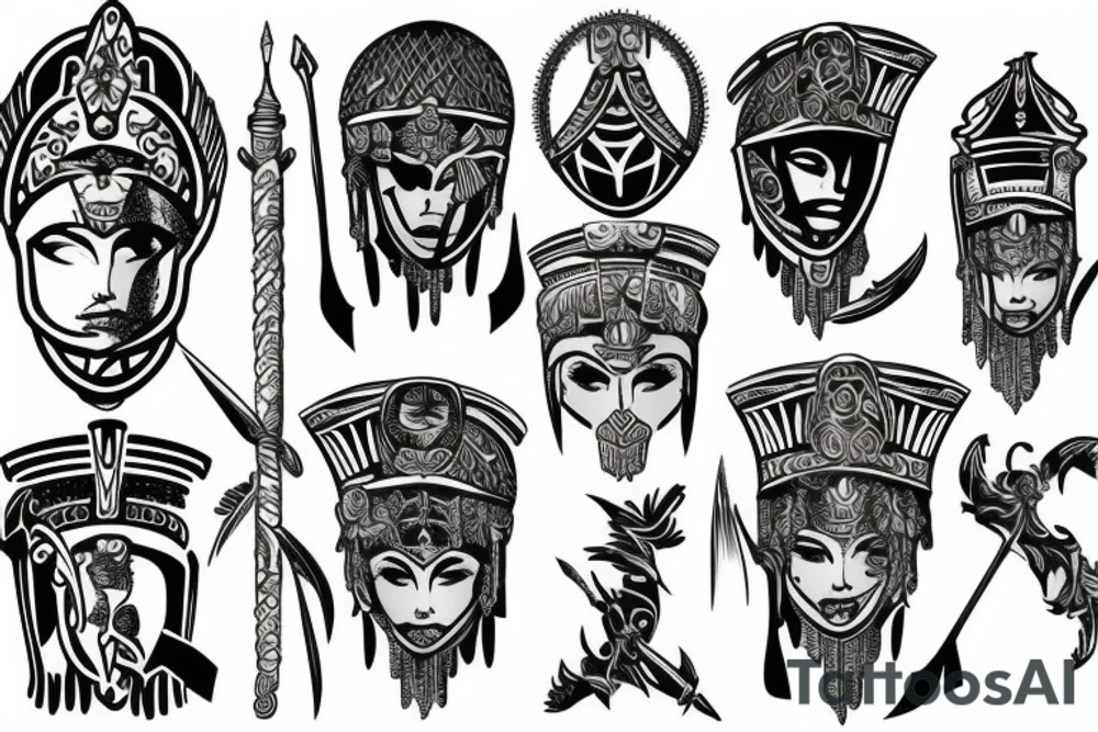 gladiator tattoo idea