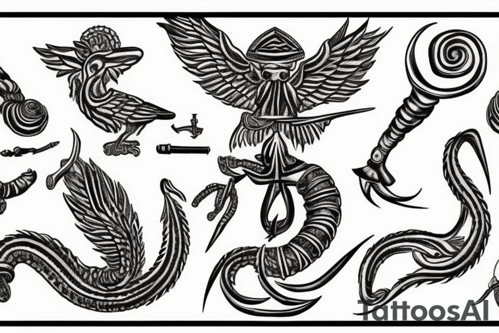 faravahar 
Scorpio tattoo idea