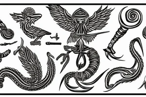 faravahar 
Scorpio tattoo idea