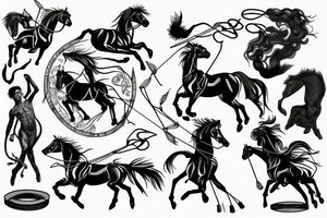 Centaur archer tattoo idea