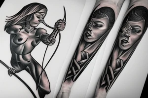 Centaur archer tattoo idea