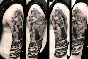 Centaur archer tattoo idea