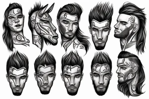 Half man half horse archer tattoo idea