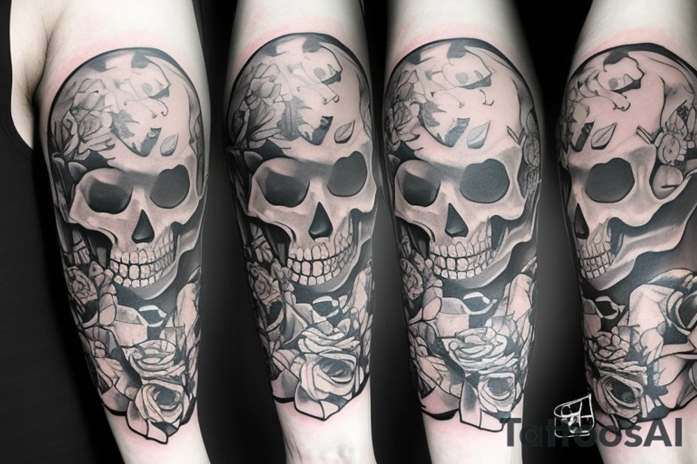 Mobster Skeleton tattoo idea