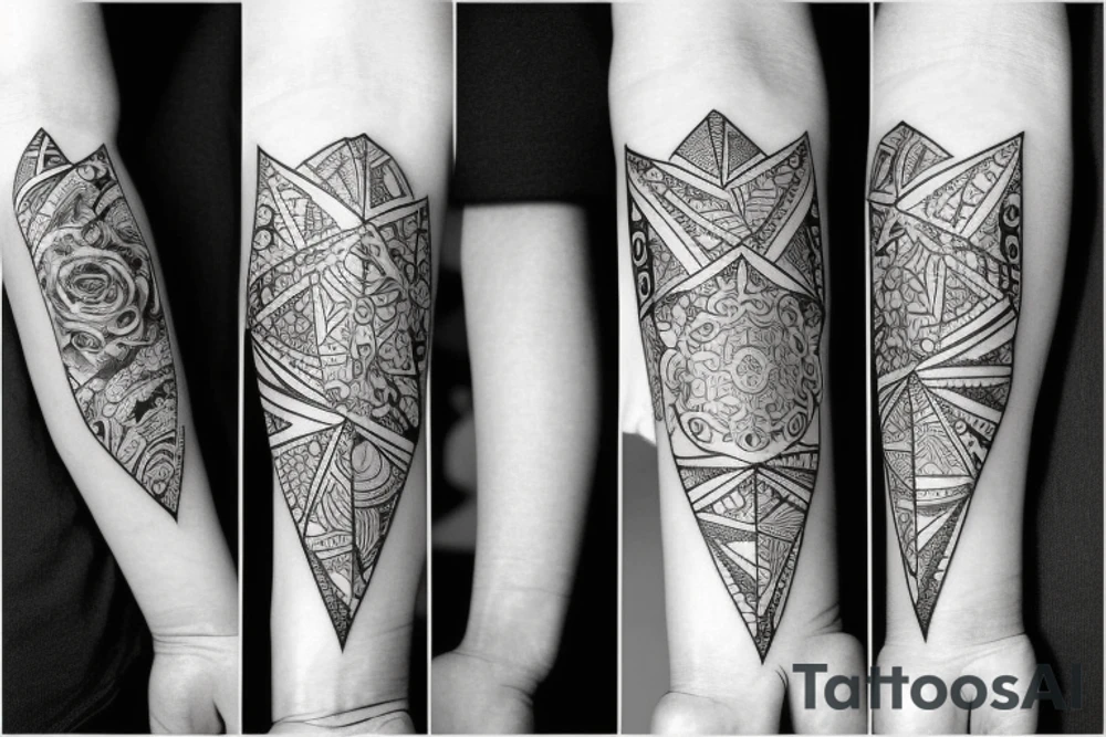 Create a forearm with black and white tattoos
patchwork tattoos tattoo idea Create a forearm with black and white tattoos
patchwork tattoos tattoo idea