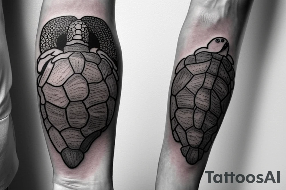 complete Forearm tattoo. Turtle shell minimalist. only the turtle shell tattoo idea complete Forearm tattoo. Turtle shell minimalist. only the turtle shell tattoo idea