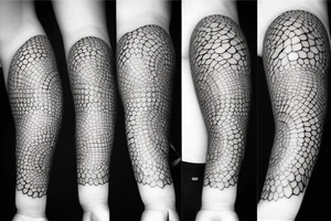 complete Forearm tattoo. Tortoise shell minimalist. only the turtle shell . no tortoise head, legs, arm or tail tattoo idea