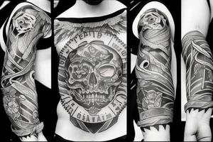 Bad and good cool tattoo tattoo idea