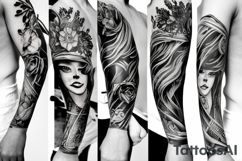 Bad and good cool tattoo tattoo idea