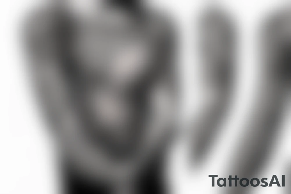 Bad and good cool sleeve tattoo idea