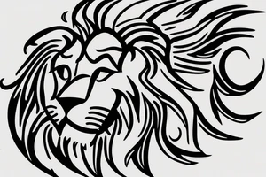 Persian lion and sun symbol for arm tattoo tattoo idea