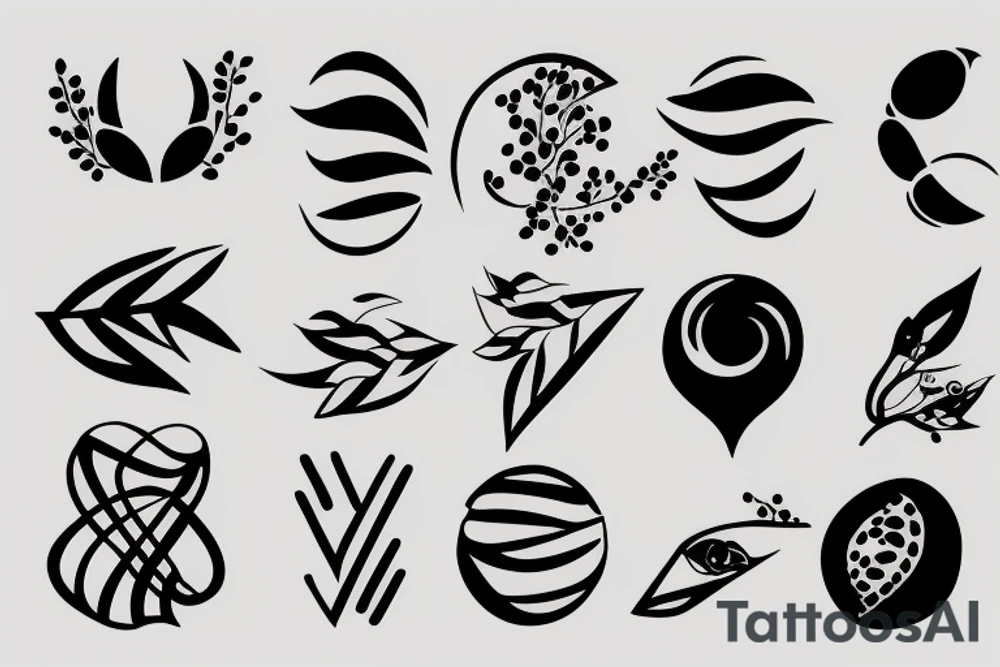 minimalist small tattoo on the arm and shoulder area tattoo idea