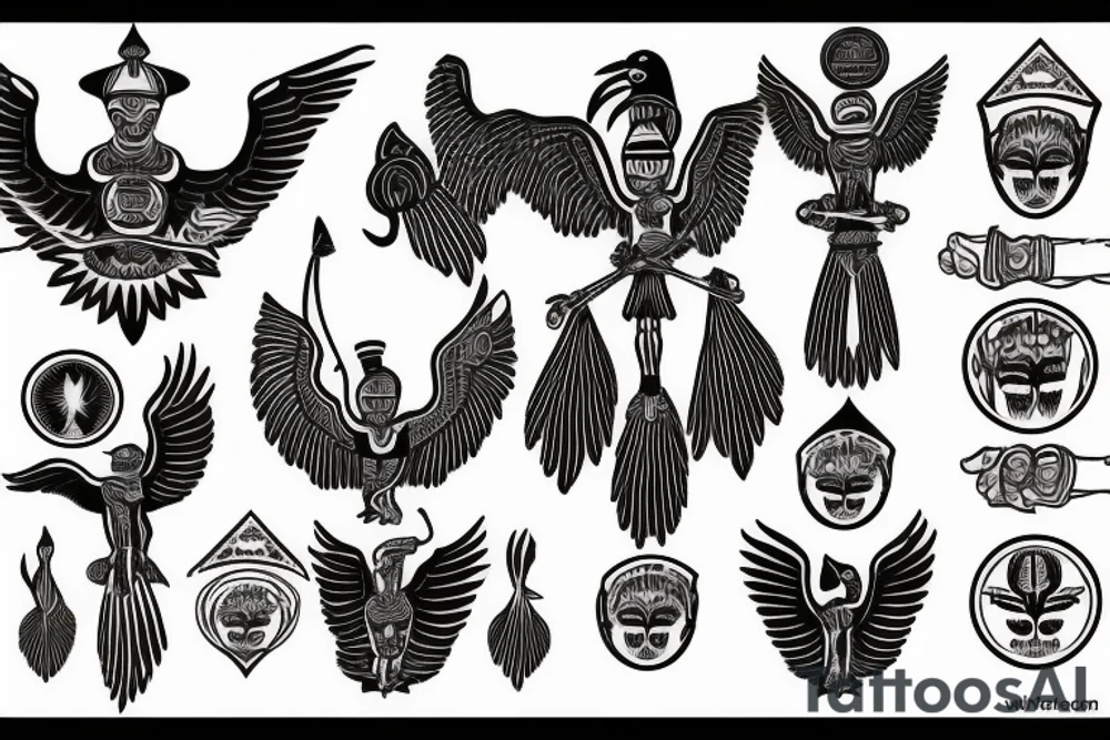 The Faravahar tattoo idea