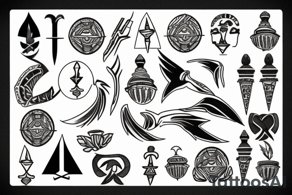 The Faravahar tattoo idea