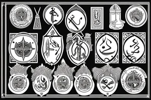 The Faravahar Persian symbol tattoo idea