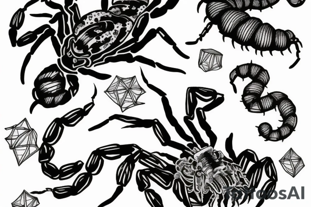 Scorpion tattoo idea