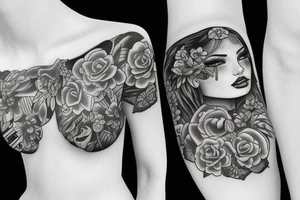 Gang girl tattoo idea