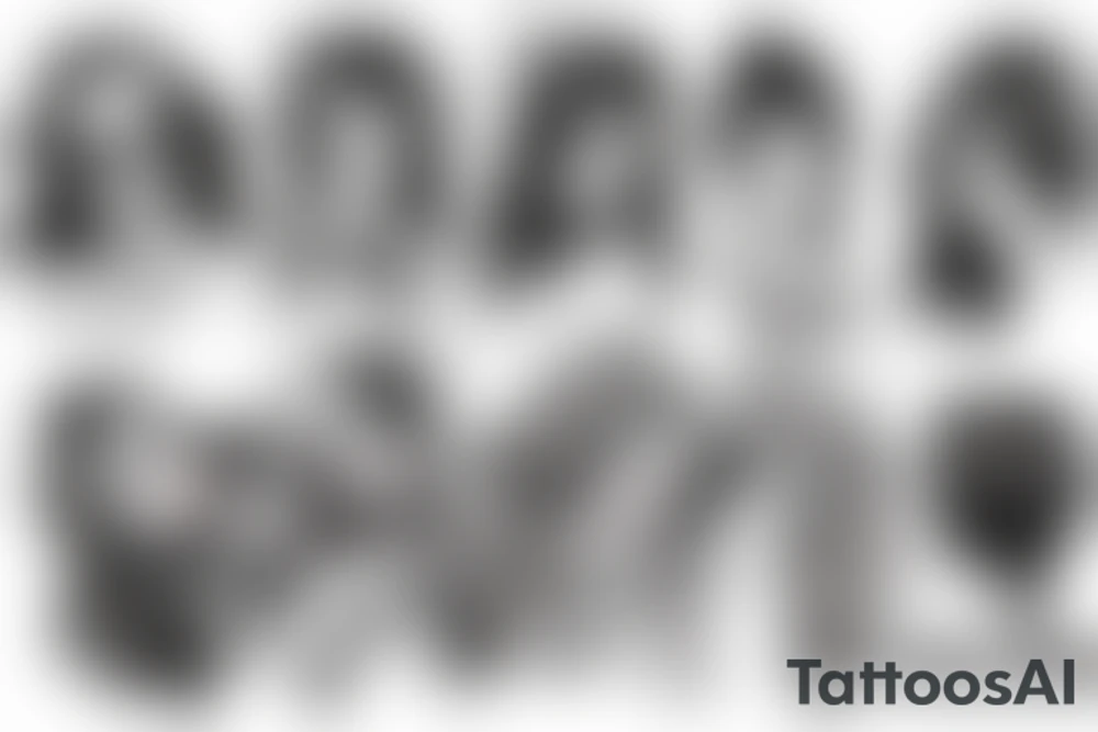 Gang girl tattoo idea