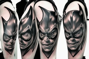 Bat man tattoo idea