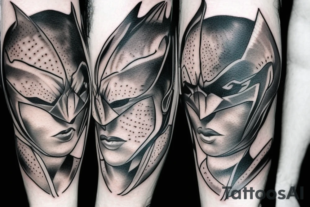 Bat man tattoo idea