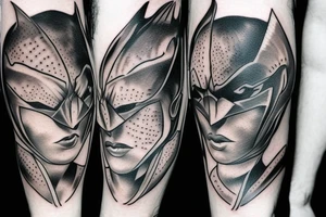 Bat man tattoo idea