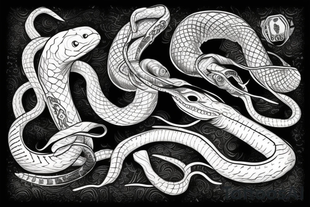 Snake tattoo idea