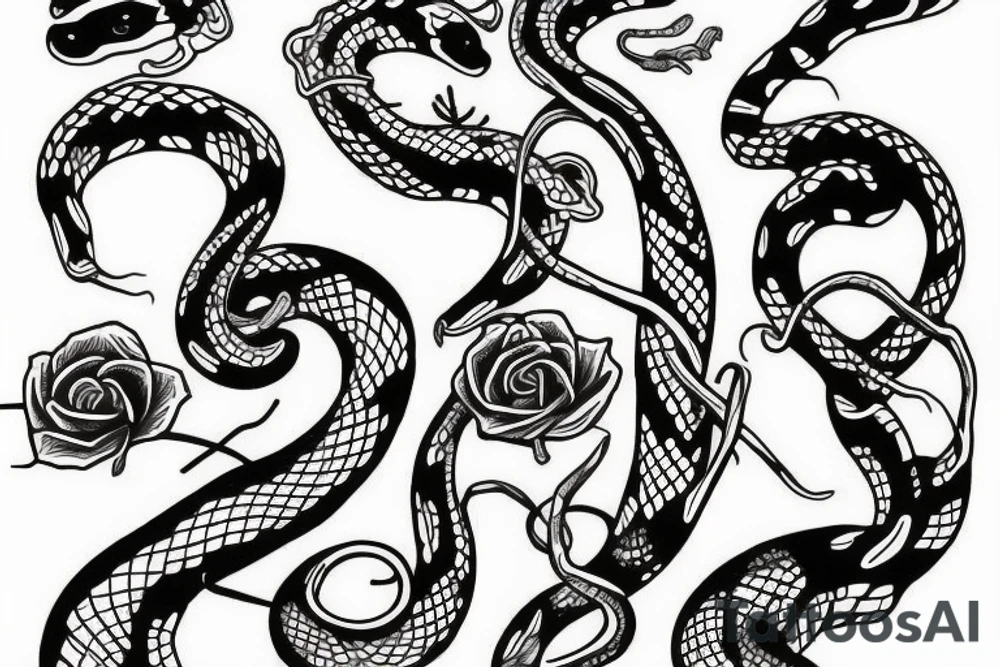 Snake tattoo idea