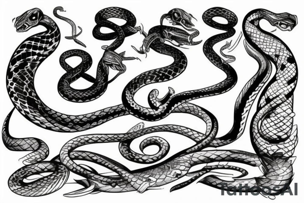 Snake tattoo idea