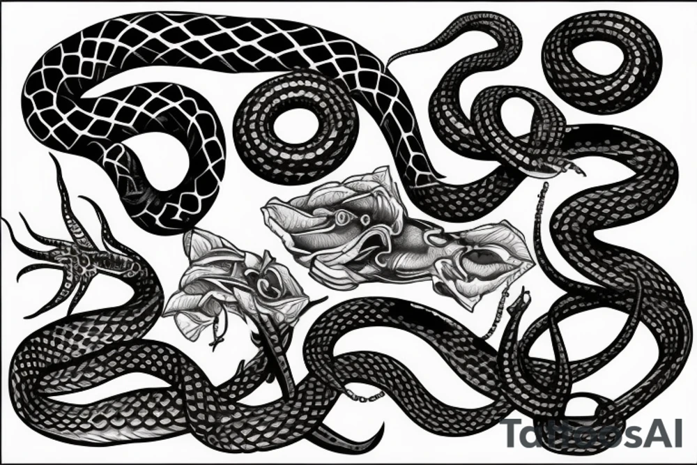 Snake tattoo idea