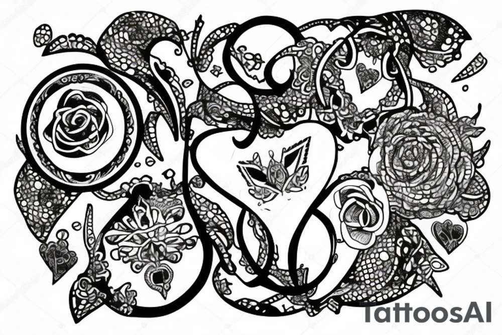 Hourglass tattoo idea
