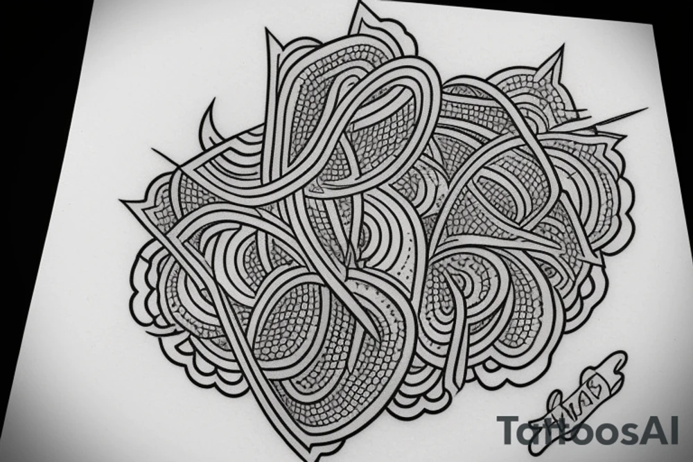 Hourglass tattoo idea