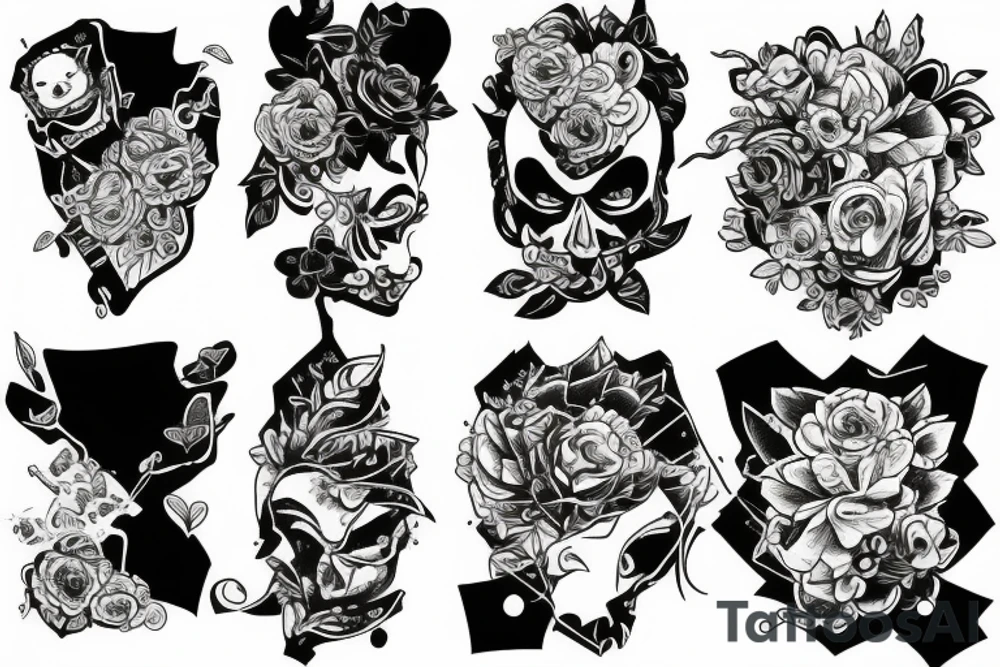 Patchwork tattoo tattoo idea