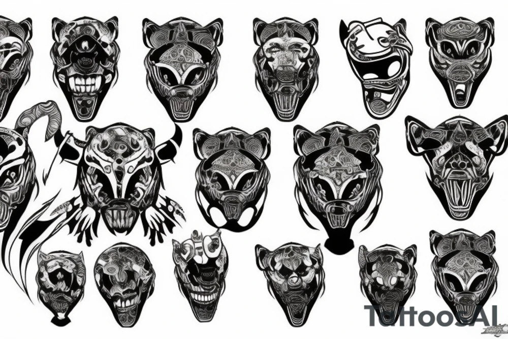 tiger tattoo idea