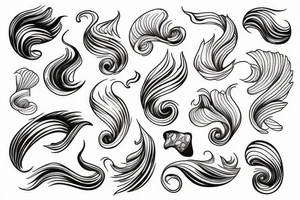ocean waves tattoo idea